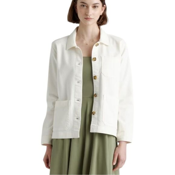 Quince Organic Comfort Stretch Core Jacket Size XS - Picture 1 of 6